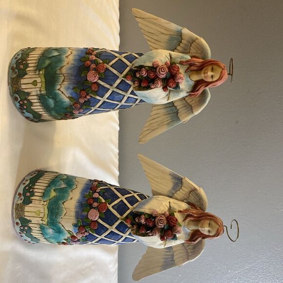 Jim Shore Heartwood Creek Figurine, Guardian of The Garden And Flowers, 2003 - Picture 4 of 9